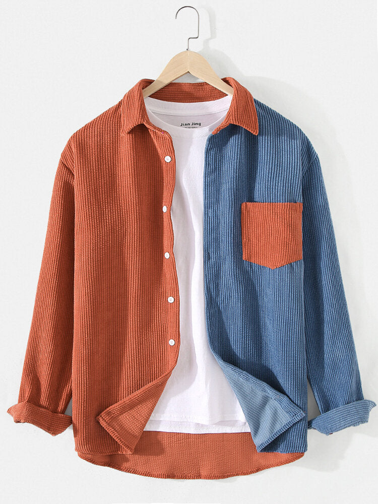 Corduroy Long Sleeve Shirts