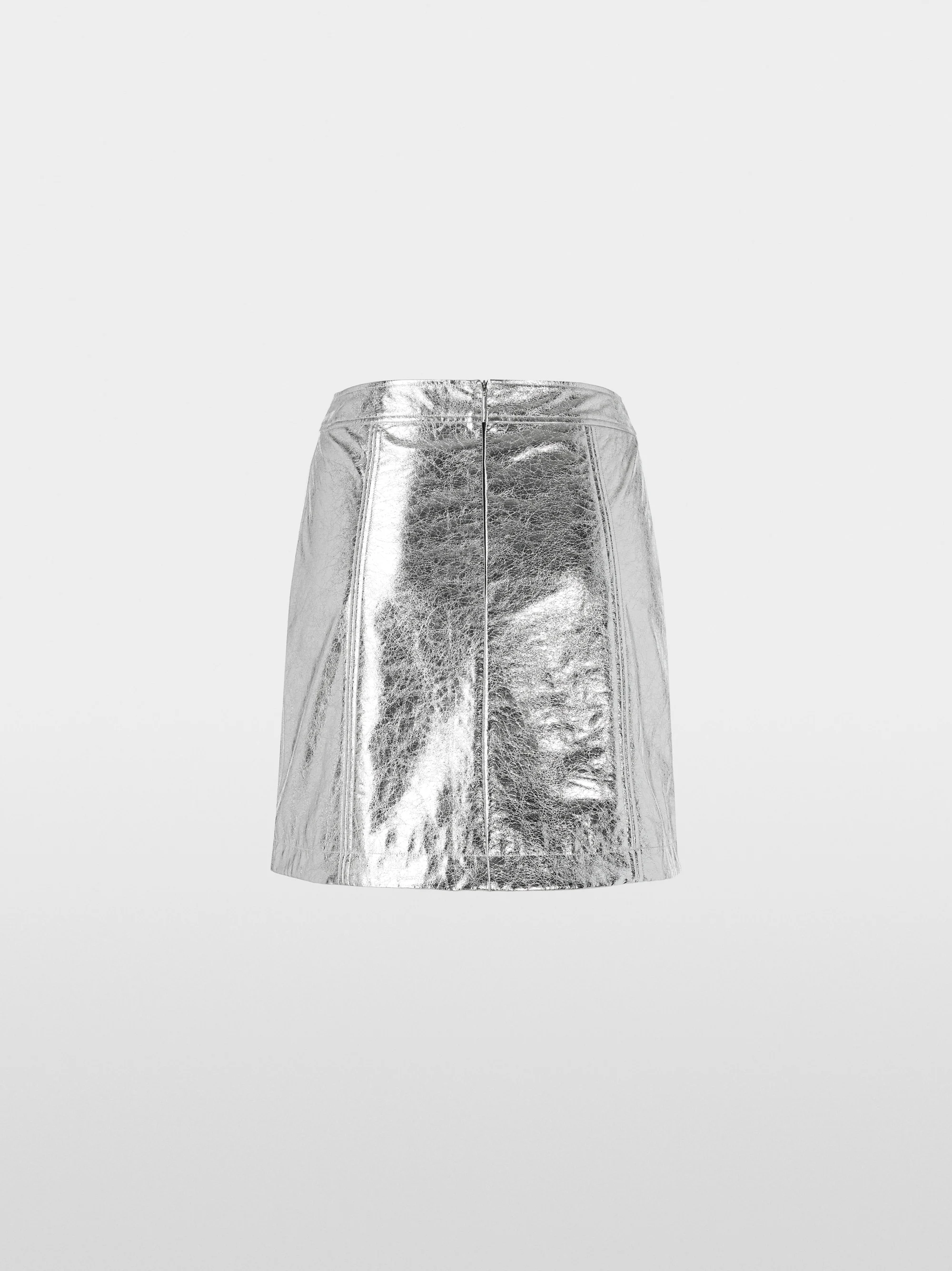 Marc-Cain Mini skirt in silver shine