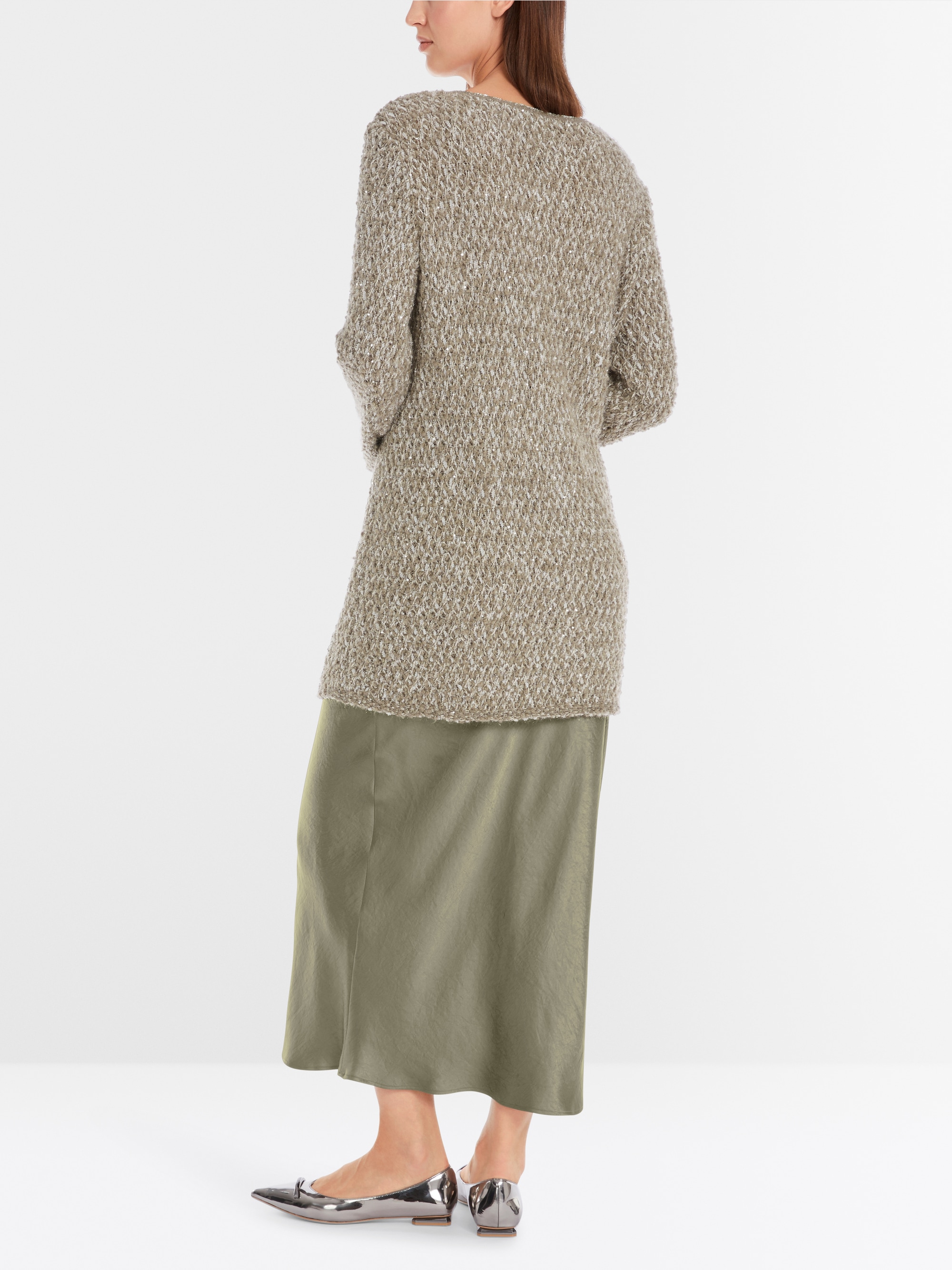 Marc-Cain Shimmering cardigan - knitted in Germany