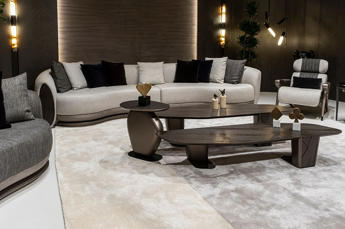 Casa Padrino mesa auxiliar de sal¨®n de lujo bronce A. 55 cm - Mesa de hotel - Muebles de sal¨®n - Muebles de hotel - Calidad de lujo