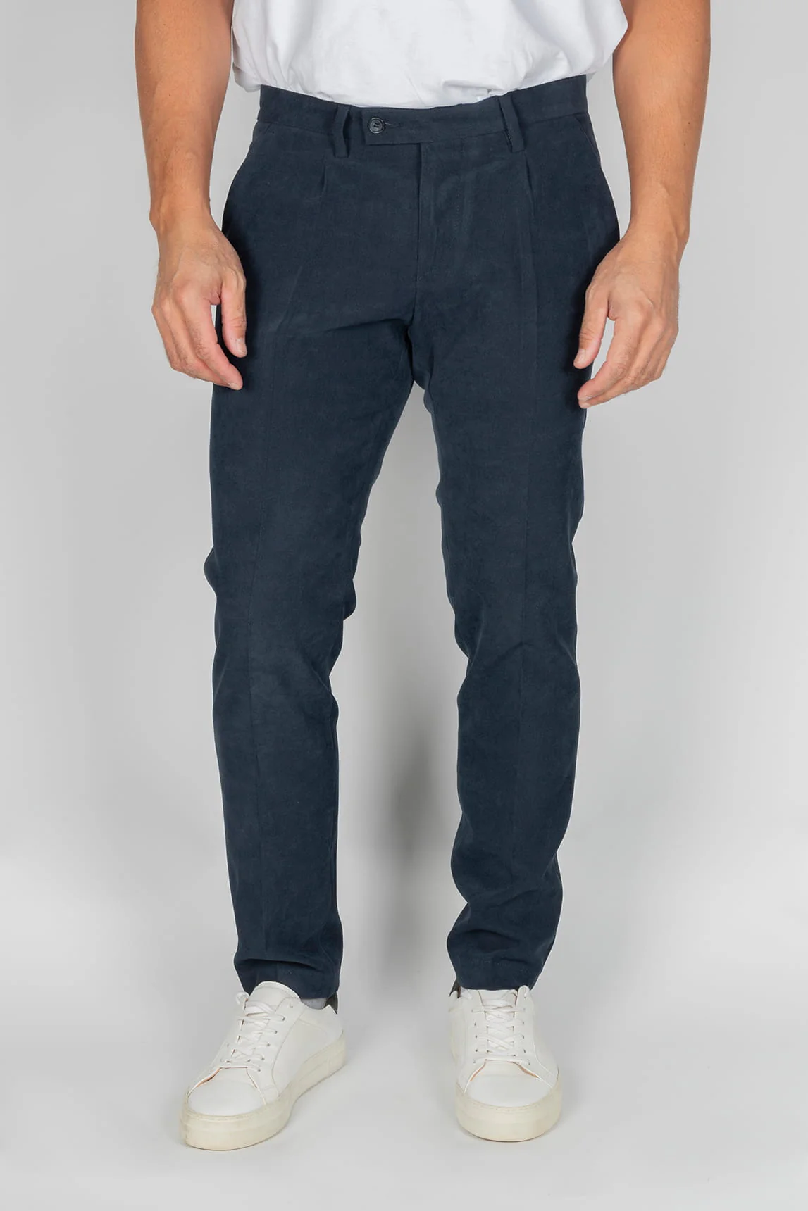 Rivera-spain Pantalón Paul Miranda azul marino liso