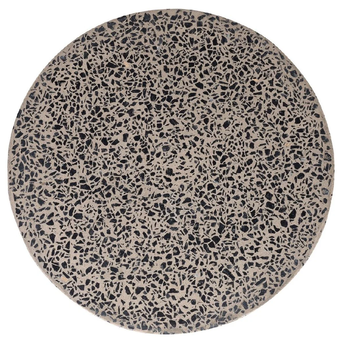 Casa Padrino mesa auxiliar / taburete de lujo gris ? 40 x A. 51 cm - Mesa / taburete redondo de hormig¨®n - Muebles de sal¨®n - Muebles de lujo - Muebles de hormig¨®n - Interior de lujo