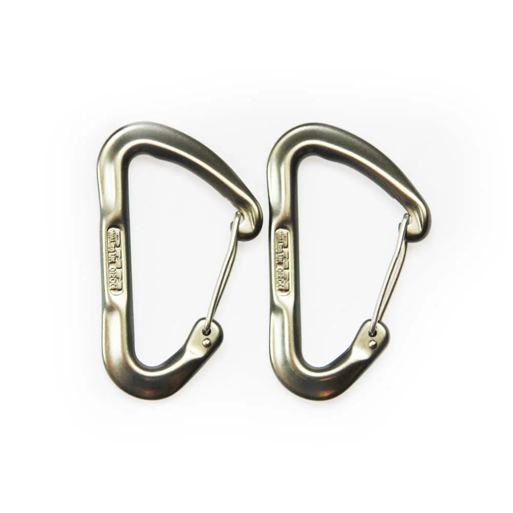 Pack 2 DD Hammocks Climbing Karabiners (DMM) - Mosquetón suspensión para hamacas