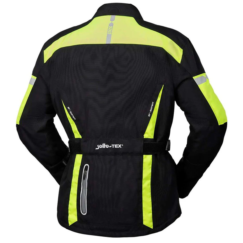 CHAQUETA 4 ESTACIONES IXS PACORA ST - NEGRO / FLUOR