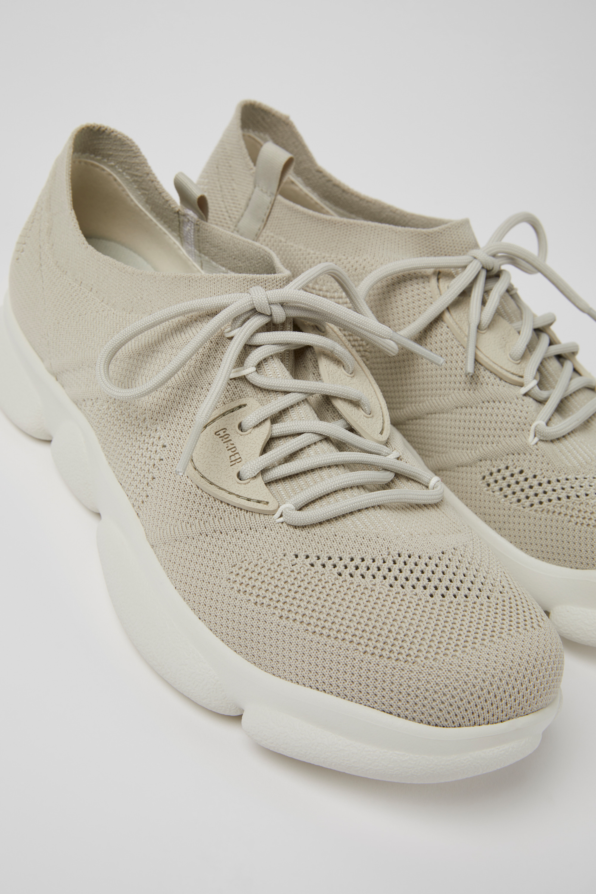 Karst - Gray textile sneakers for men