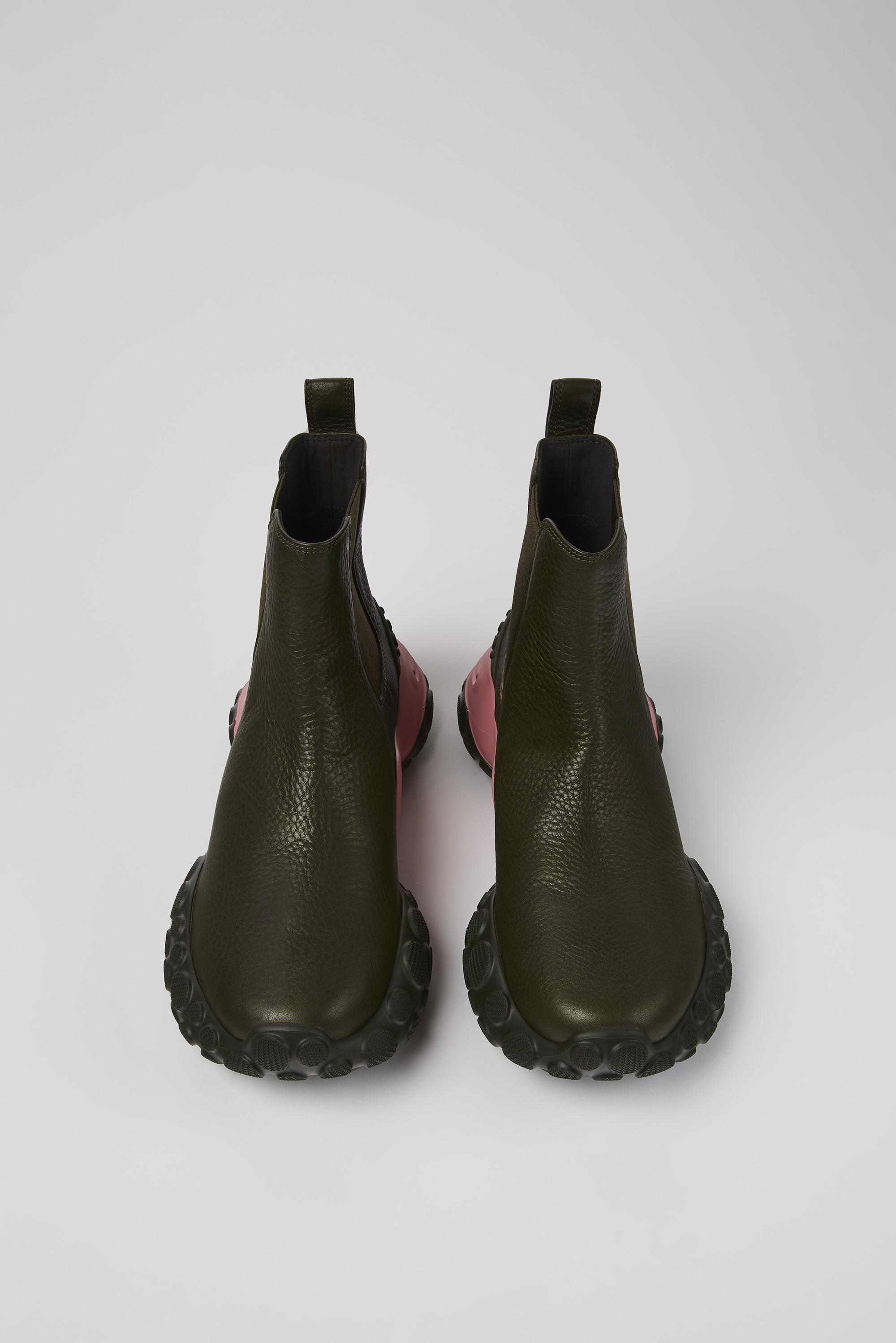 Pelotas Mars - Green responsibly raised leather ankle boots