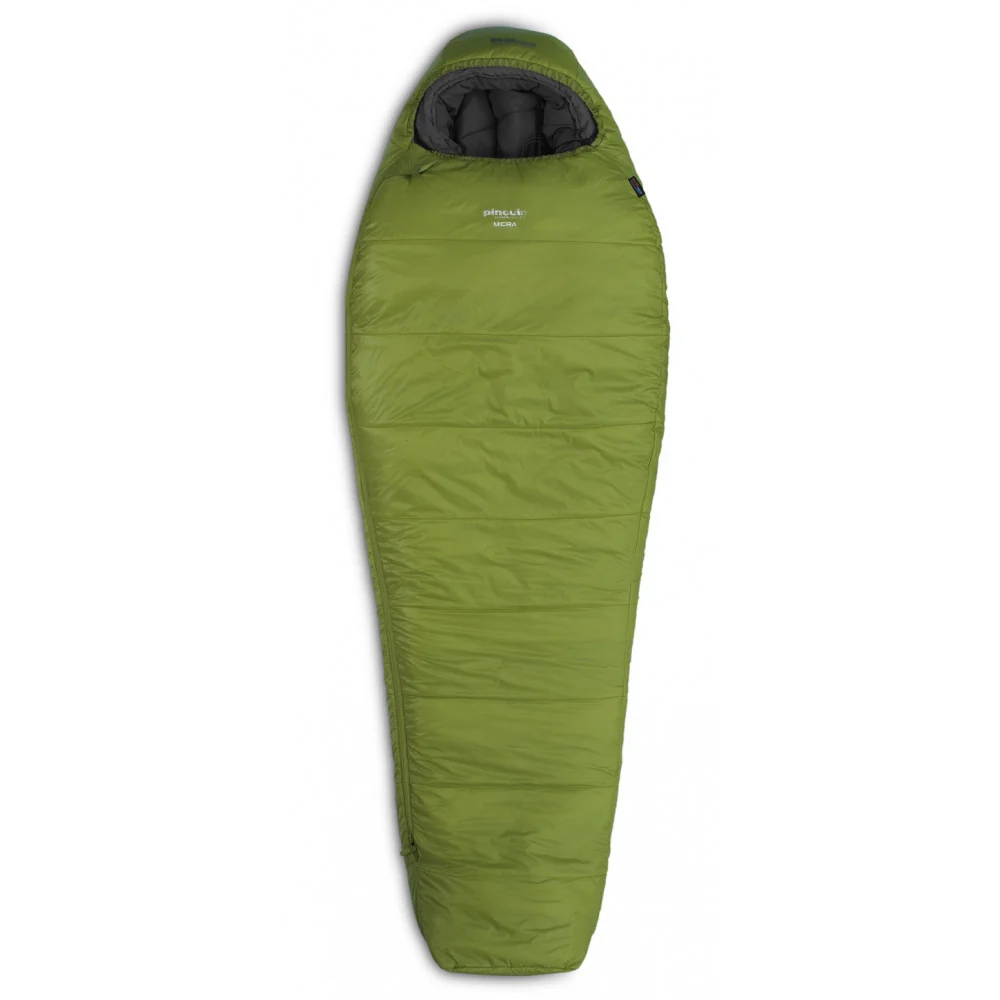 Pinguin Micra 185 +1º verde - Saco de dormir alpino