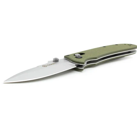 Navaja plegable de bolsillo Ganzo F704 KNIFE acero – verde