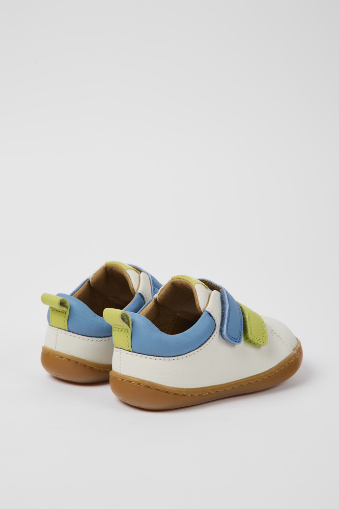 Peu White leather shoes for kids