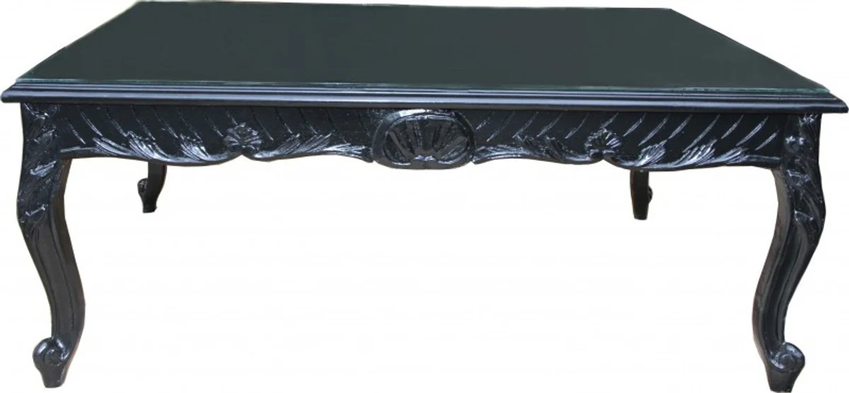 White Baroque Coffee Table 120 x 80 cm - Mod2