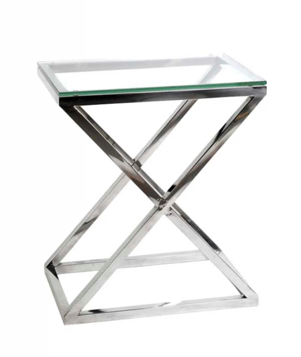 Casa Padrino luxury art deco designer side table 62 x 42 x H. 72 cm - Luxury Hotel Table