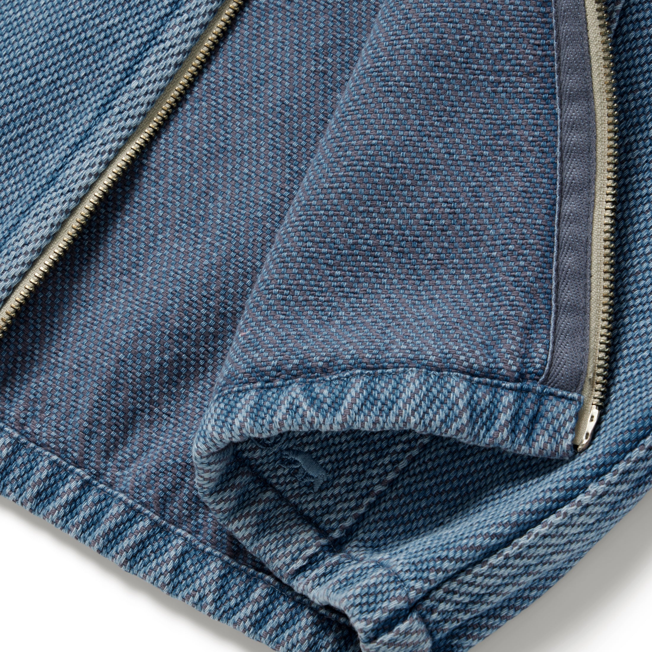 The Riptide Jacket in Washed Indigo Twill
