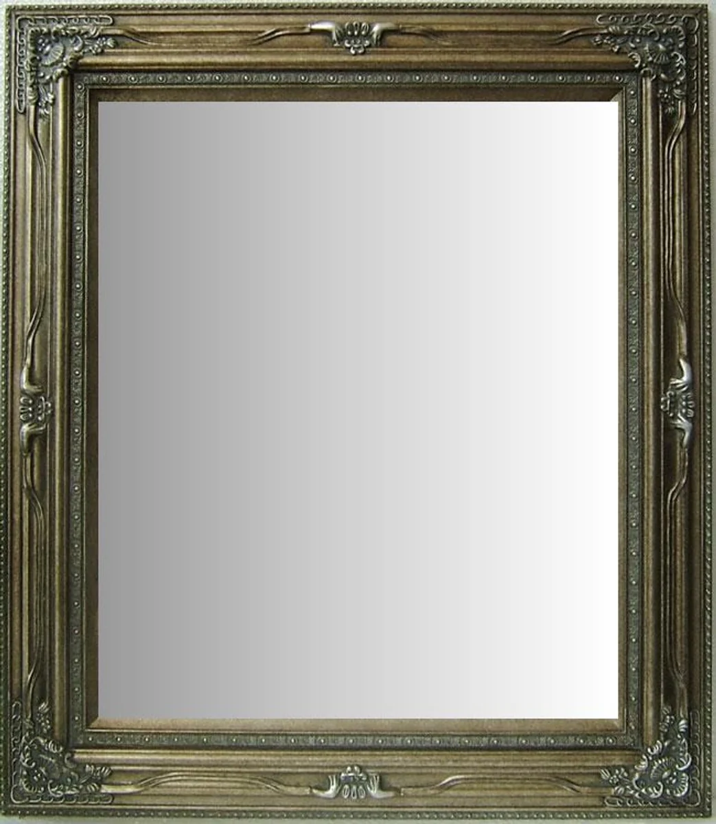 Espejo de pared de estilo antiguo Casa Padrino Antik silver B.60 x H.90 cm - Muebles de sal¨®n barroco