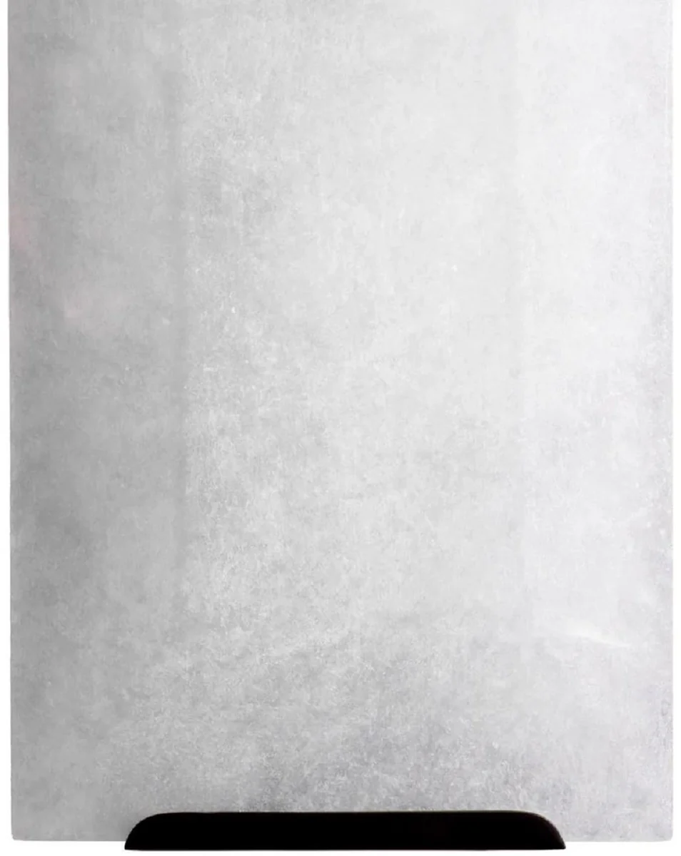 Casa Padrino lámpara de pared de lujo bronce / alabastro 16 x 13 x A. 51,5 cm - Lámpara de pared con pantallas de alabastro - Luces de lujo - Calidad de lujo