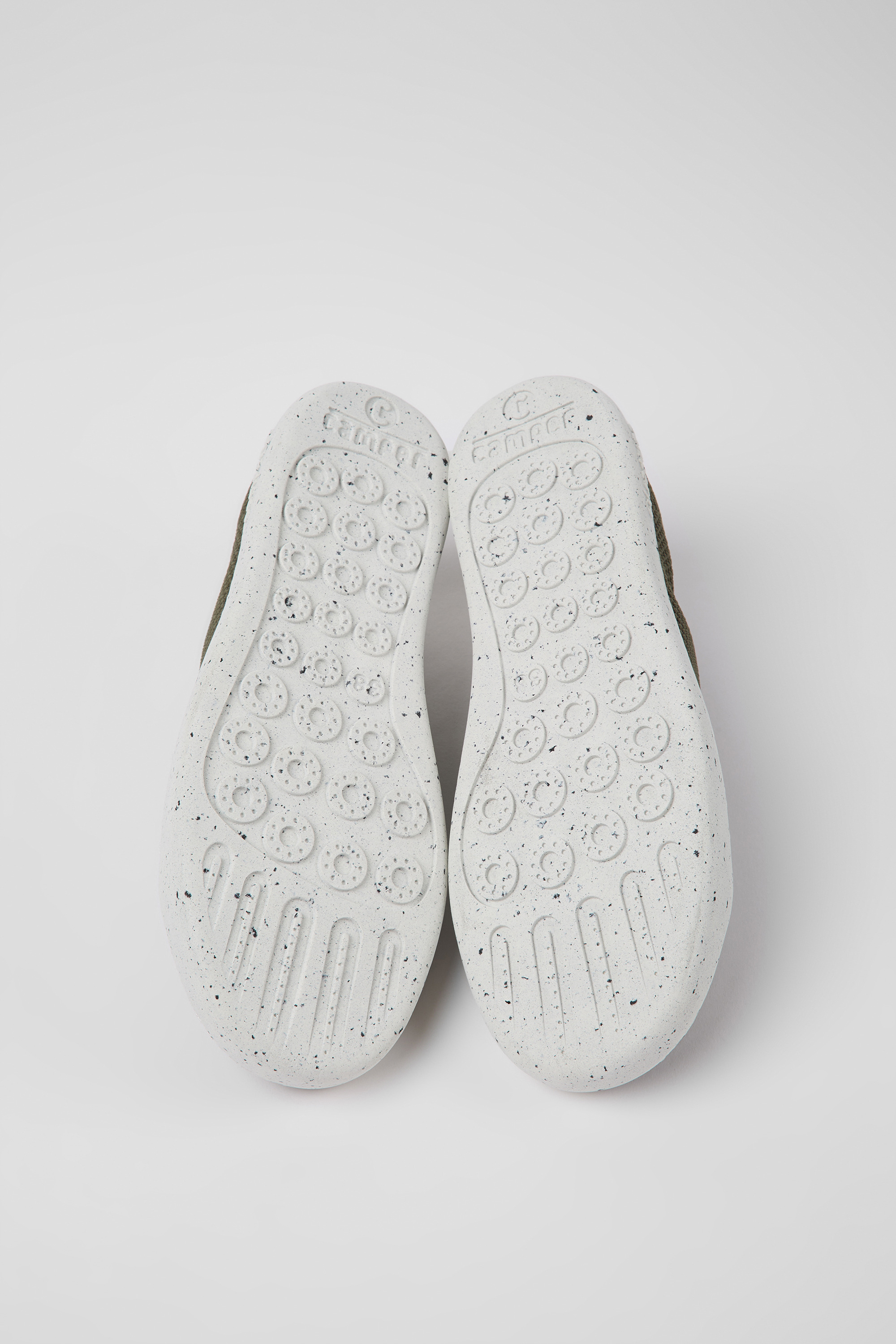 Peu Touring - Green textile sneakers for women