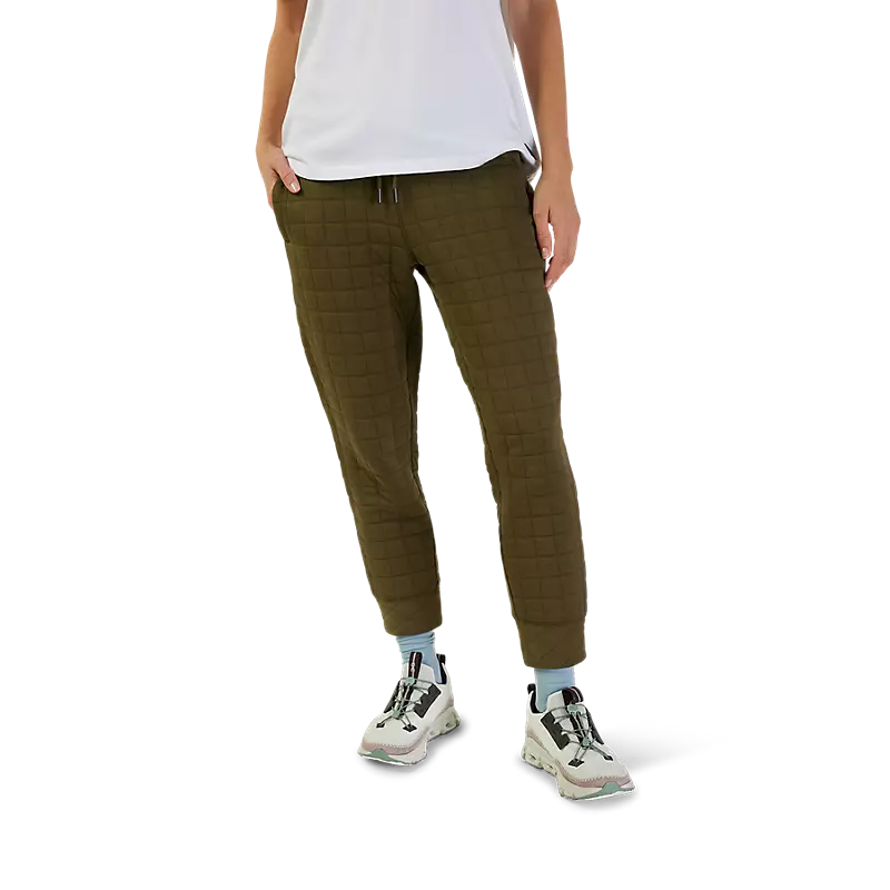 Womens Quilted Joggers