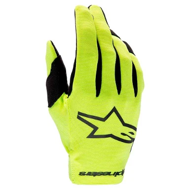 GUANTES CROSS ALPINESTARS YOUTH RADAR 23 - INFANTIL AMARILLO / NEGRO