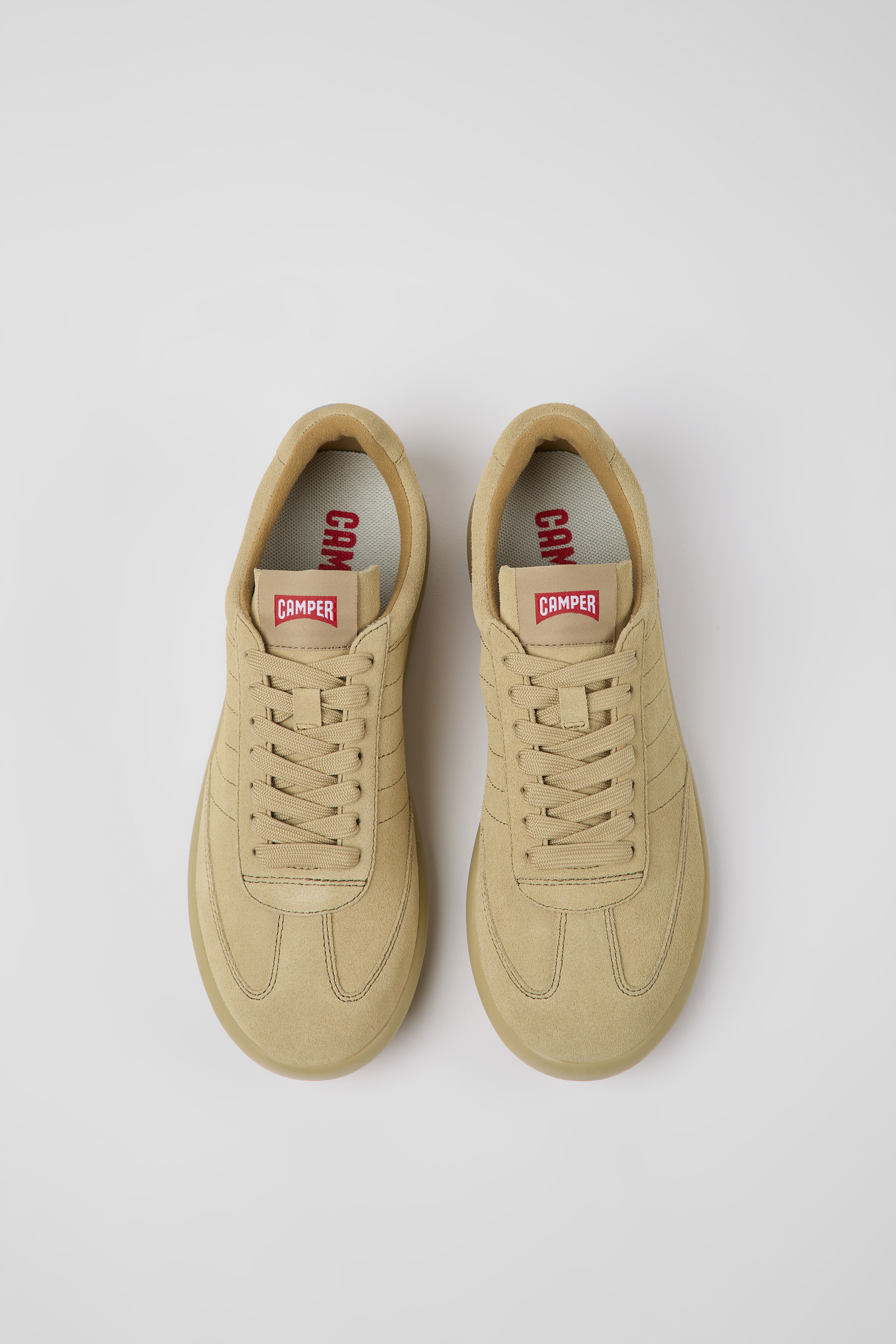 Pelotas XLite - Beige nubuck sneakers for women