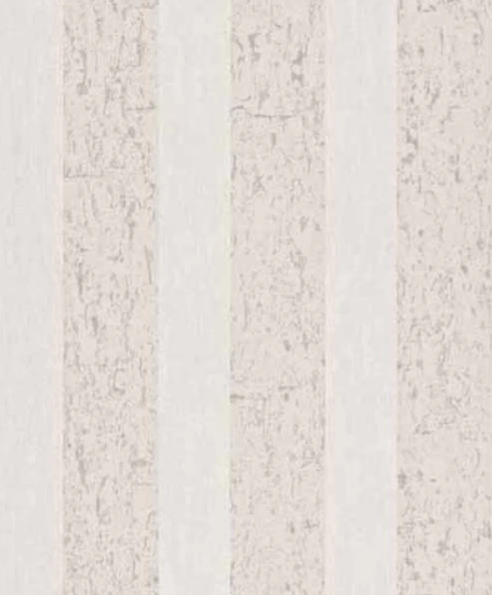 Casa Padrino papel pintado no tejido barroco con rayas beige / crema 10,05 x 0,53 m - Accesorios Decorativos