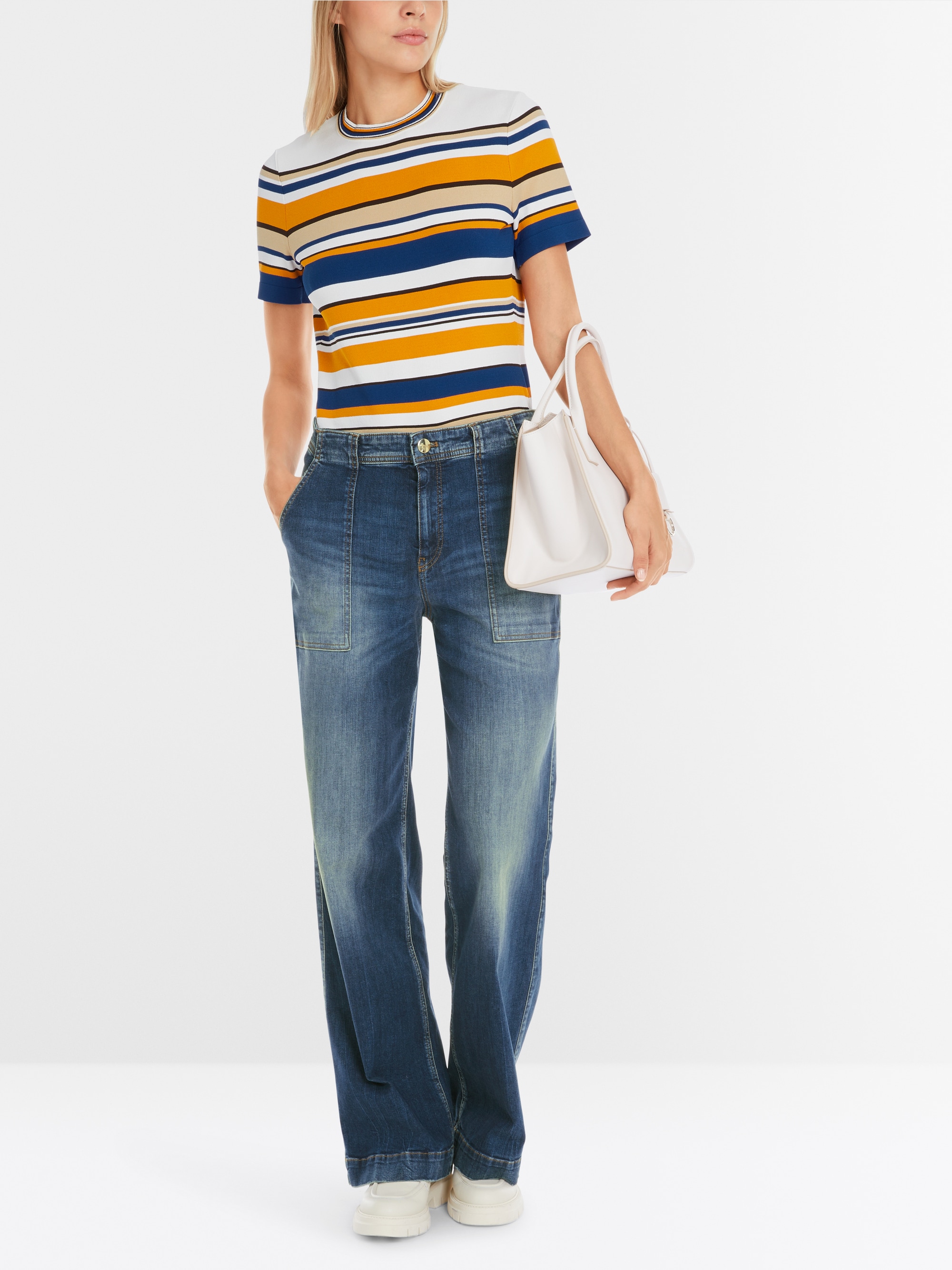 Marc-Cain WIGAN wide-cut Rethink Together jeans
