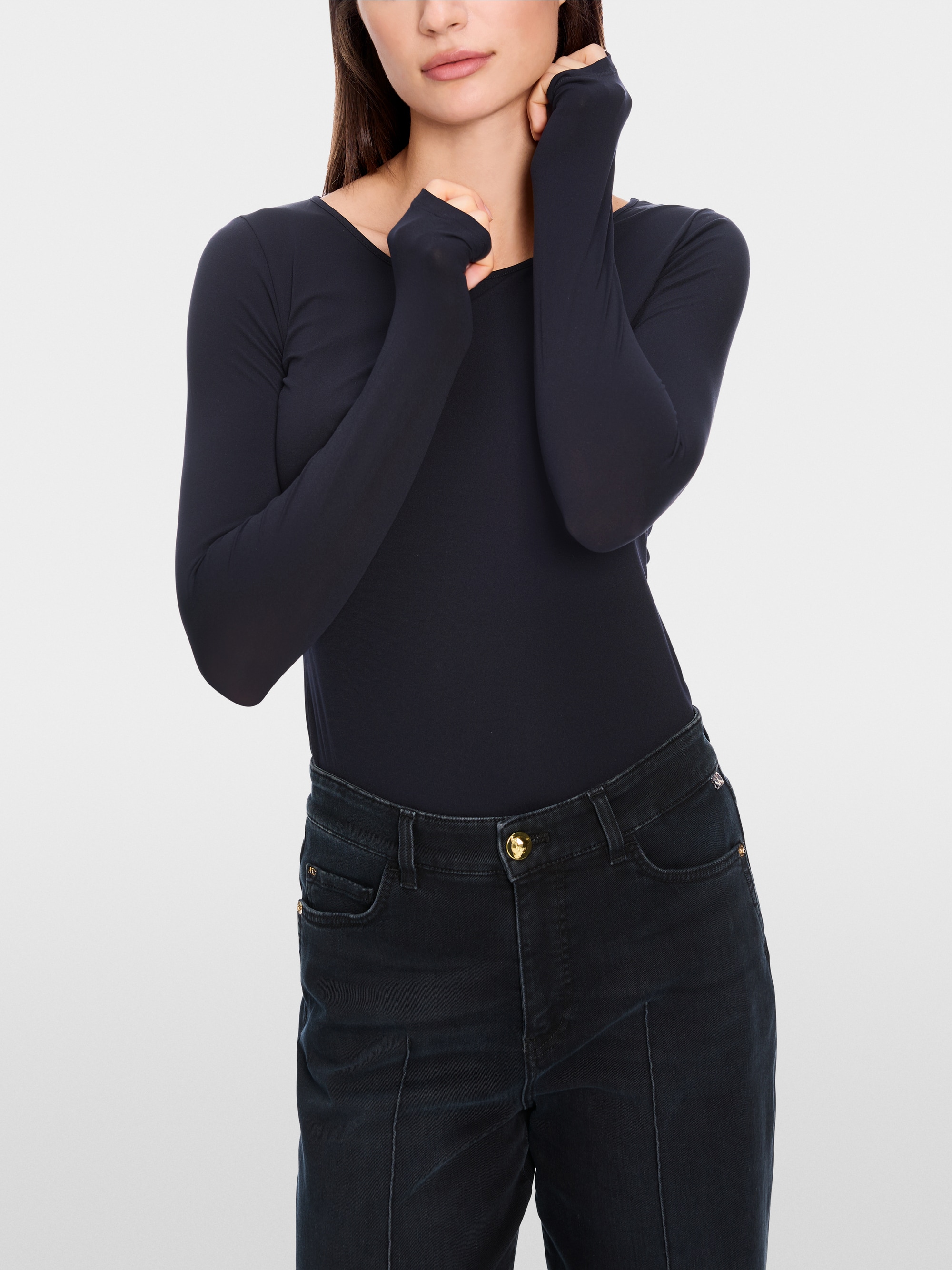 Marc-Cain Delicate long-sleeve shirt