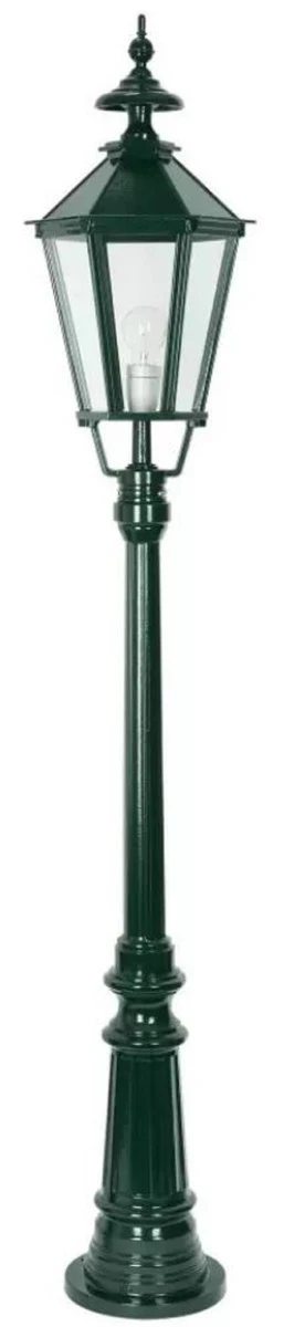 Casa Padrino linterna de jardín barroco 29 x 29 x A. 166 cm - Varios Colores - Lámpara de pie exterior elegante - Iluminación exterior nostálgica