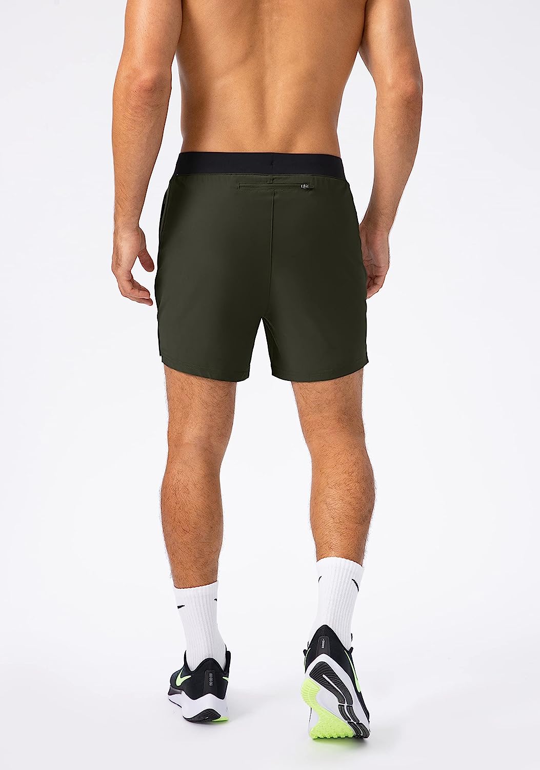 Men's Workout Running Shorts 5 Inch Lightweight Quick Dry Soccer Gym Athletic Shorts for Men with 3 Pockets