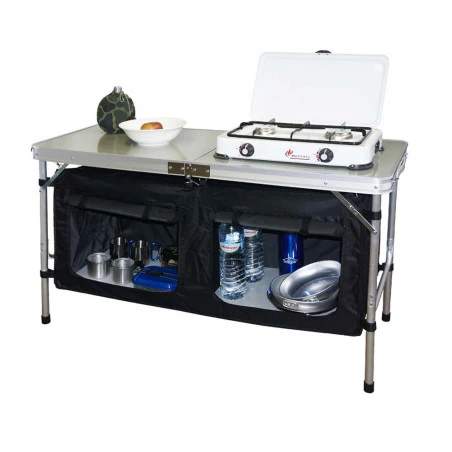 Hosa N Maleta 2 Estantes - Mueble cocina / armario plegable