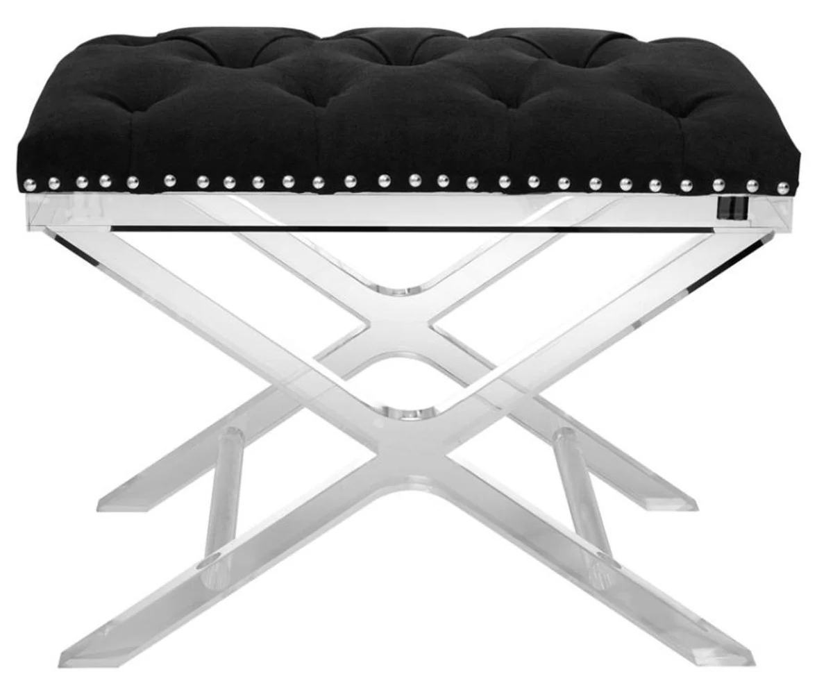 Casa Padrino de lujo heces de crucero negro - dise?ador de heces de hotel