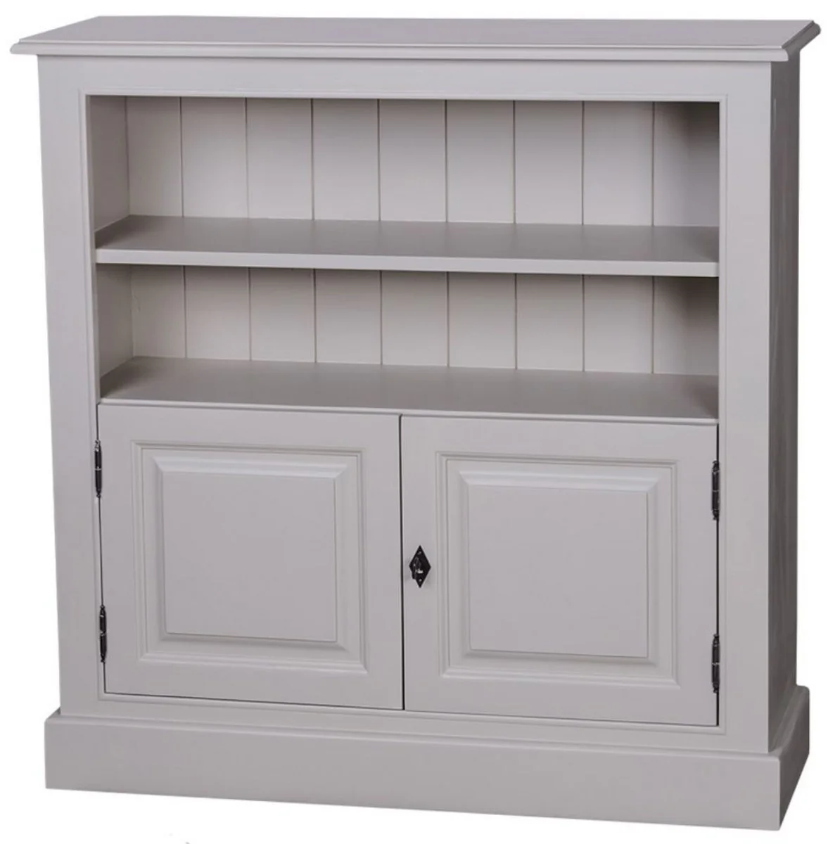 Casa Padrino country house style bookcase gray 102 x 35 x H. 102 cm - Living Room Furniture in Country Style