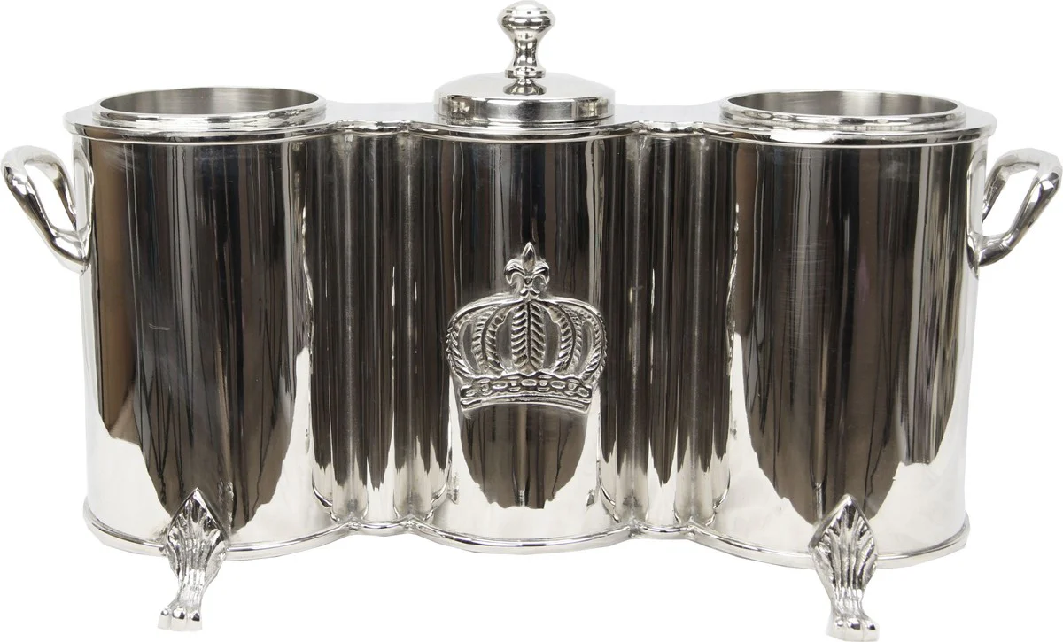 Harald Gl??ckler enfriador de vino doble de lujo con congelador Barroco Pomp??s de Casa Padrino