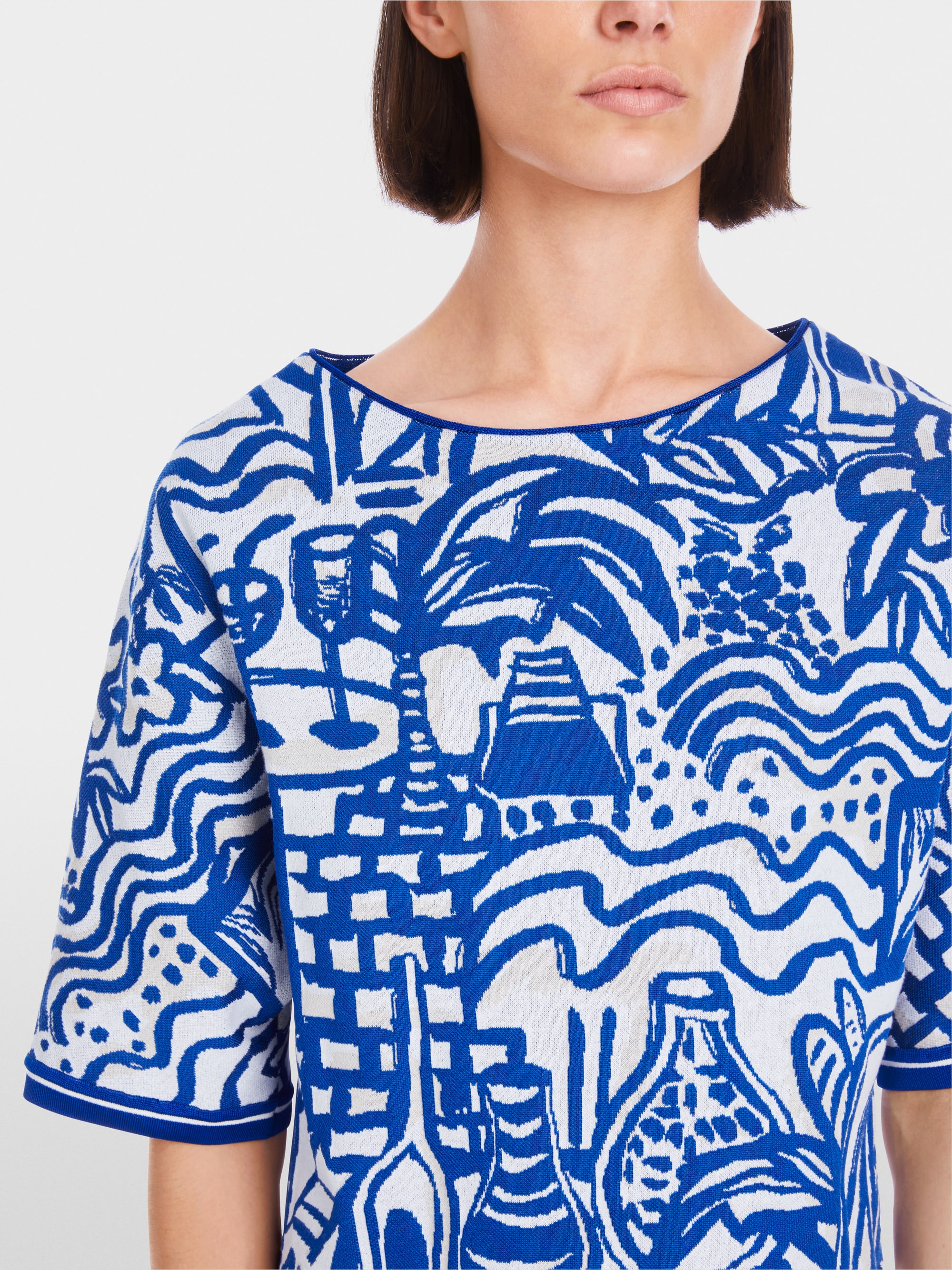 Marc-Cain Rethink Together print jumper