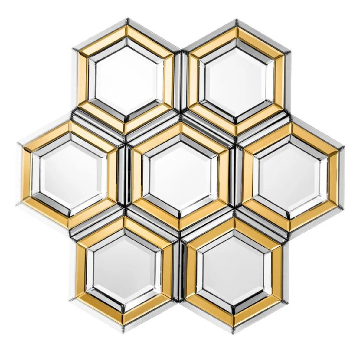 Casa Padrino espejo dise?ador de oro 100 x H 103 cm - espejo de lujo