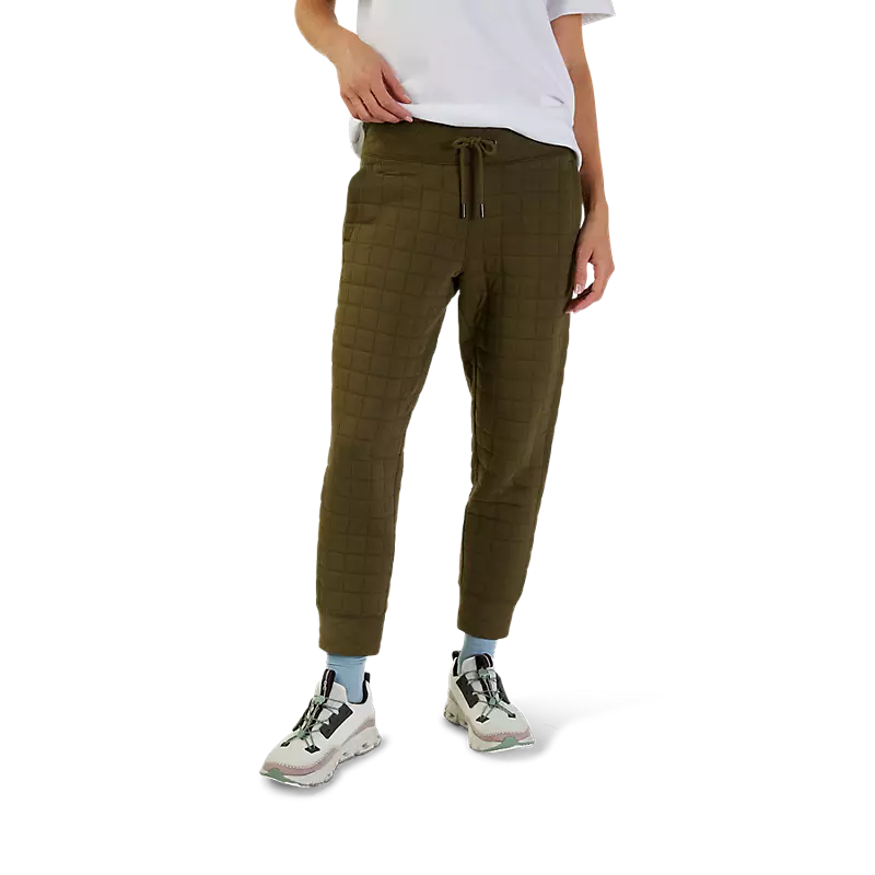 Womens Quilted Joggers