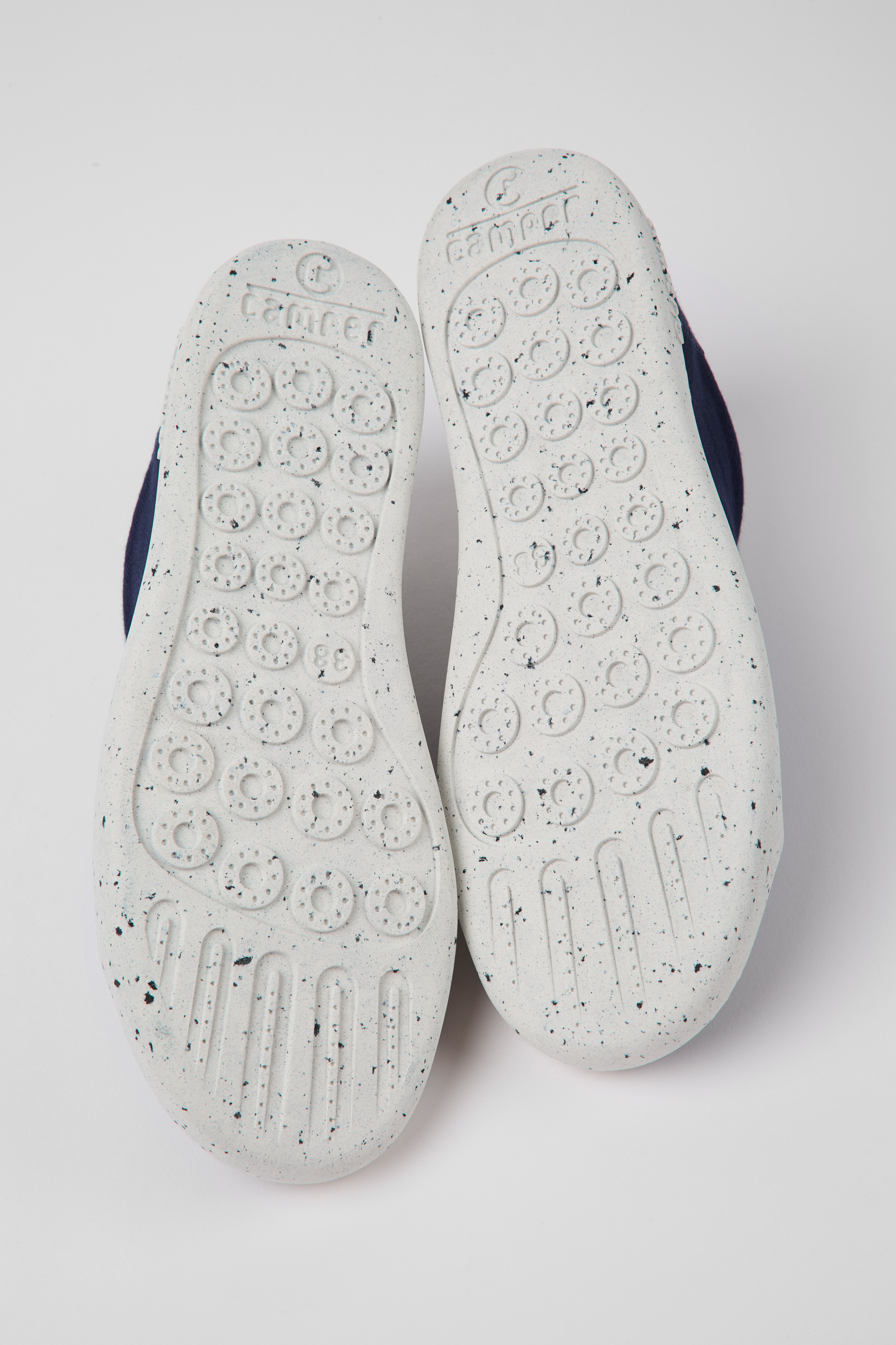 Peu Touring - Blue textile sneakers for women