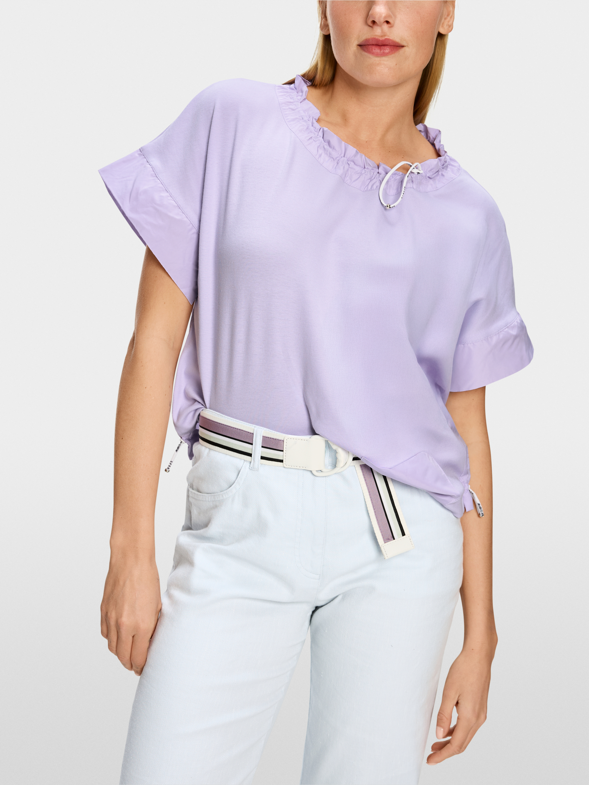 Marc-Cain Casual T-shirt with drawstring