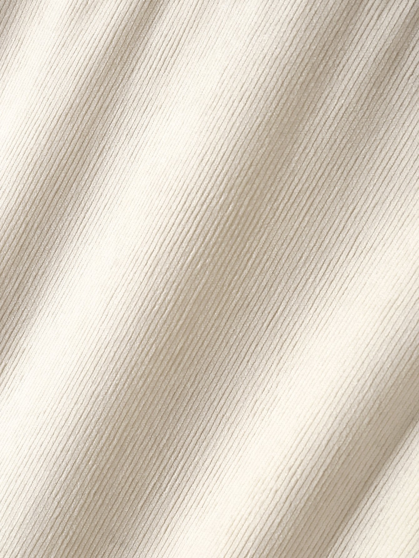 Long Sleeve Stand Collar Corduroy Shirt