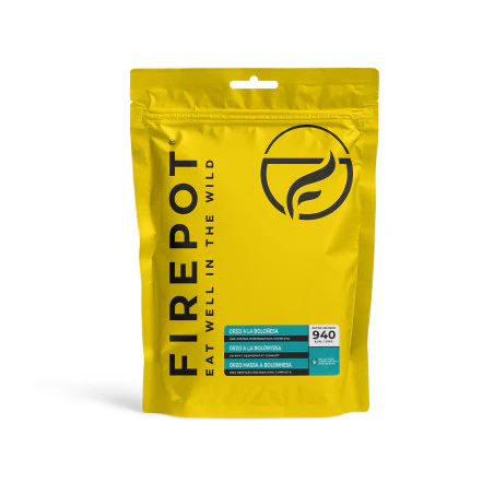 Ración Puré de manzana al horno Firepot - Comida deshidratada