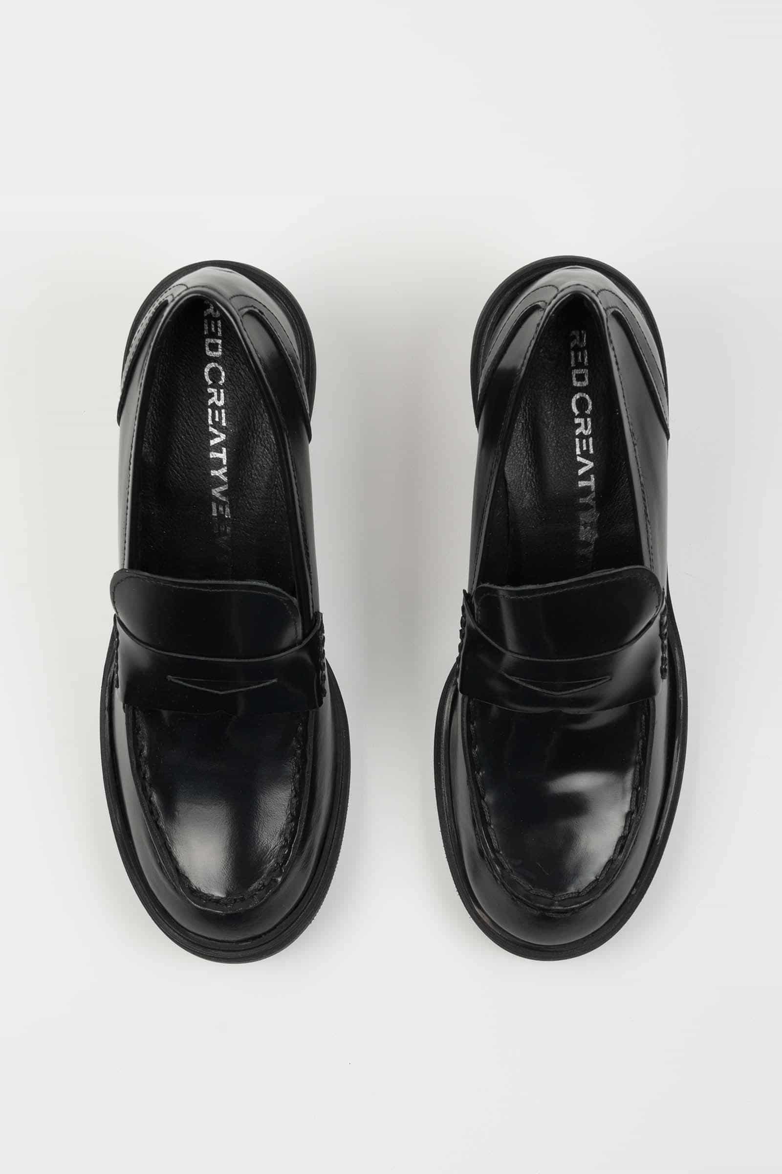 Rivera-spain Mocasín Cecilia tacón negro