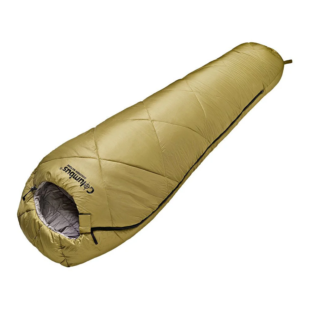 Columbus SANTIAGO 900 ECO -3ºC marrón - Saco de dormir momia
