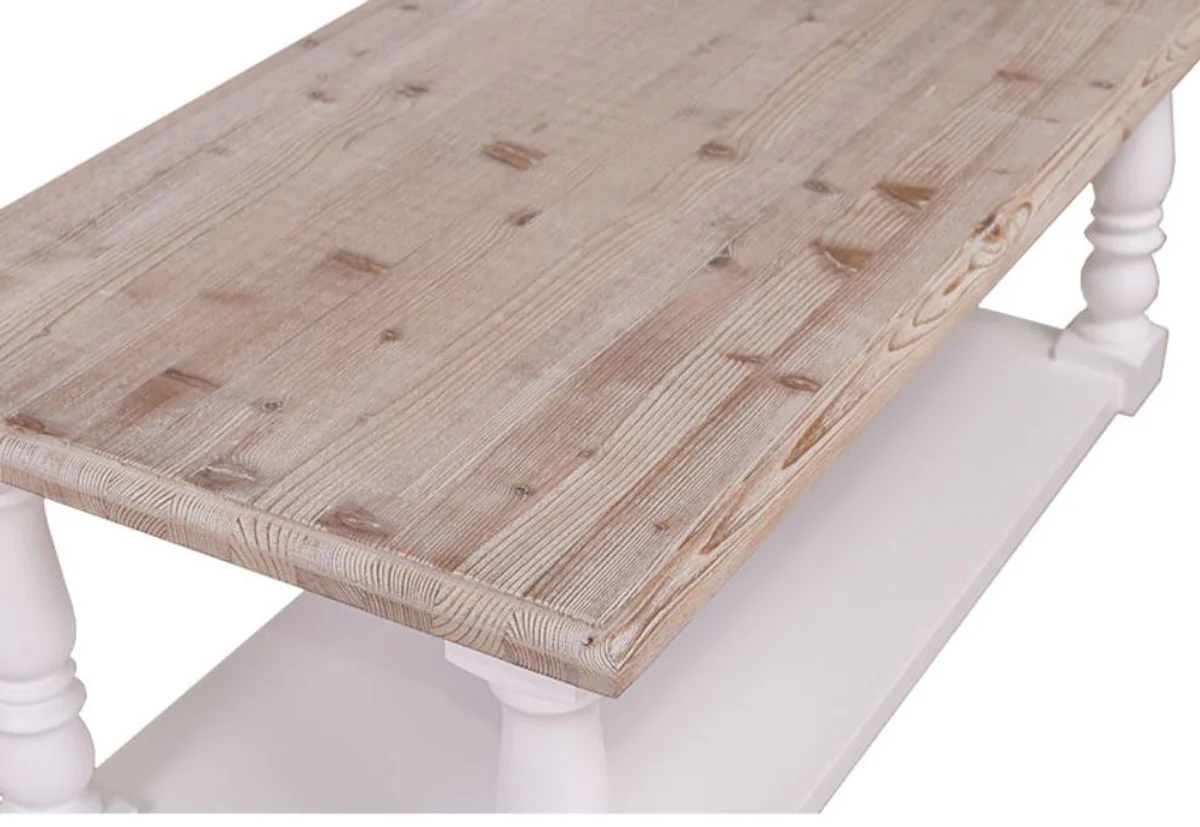 Casa Padrino casa de campo mesa de estilo 120 x 60 x H. 45 cm - muebles de estilo casa de campo