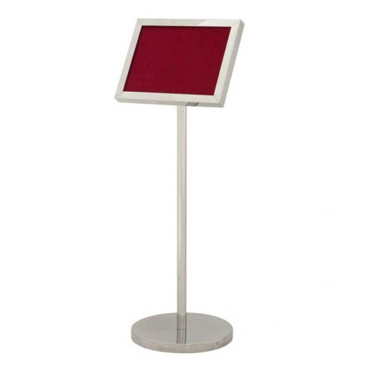 Luxury silver plate stand - ideal for hotels, restaurants, cafes, clubs, discos, fairs