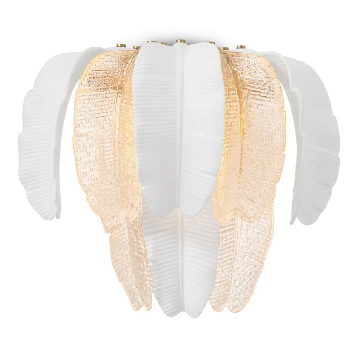 Casa Padrino l¨¢mpara de pared de lujo blanco 45 x A. 35,5 cm - Luxury lights