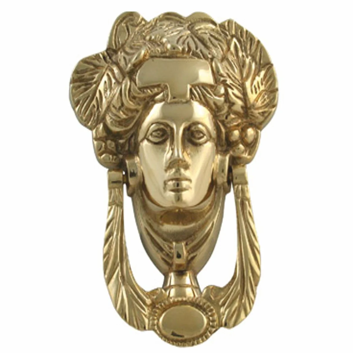 Casa Padrino aldaba barroco dama lat¨®n A. 18 cm - Accesorios barrocos para el hogar