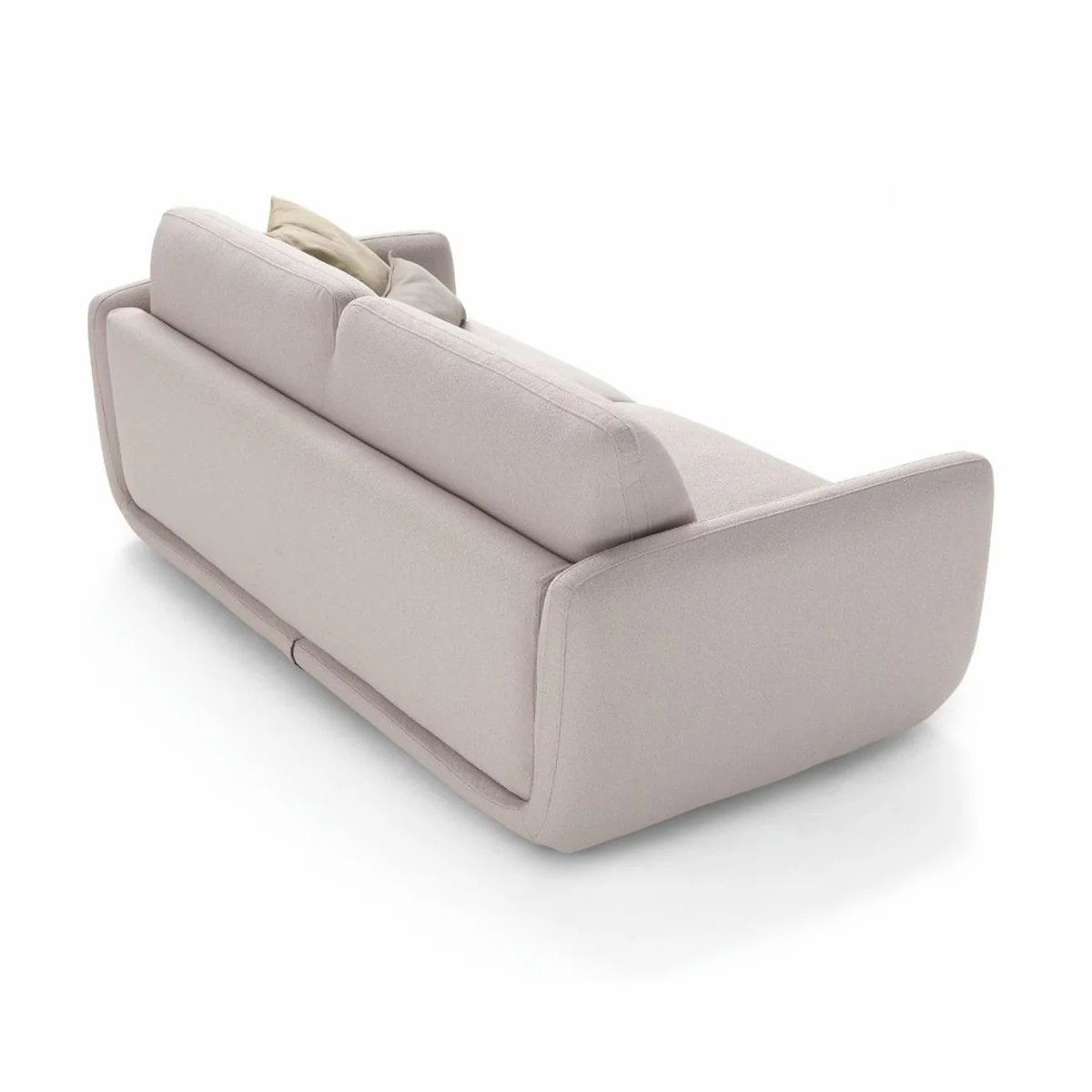 Casa Padrino sof¨¢ cama de lujo gris claro 222 cm - Sof¨¢ de sal¨®n plegable