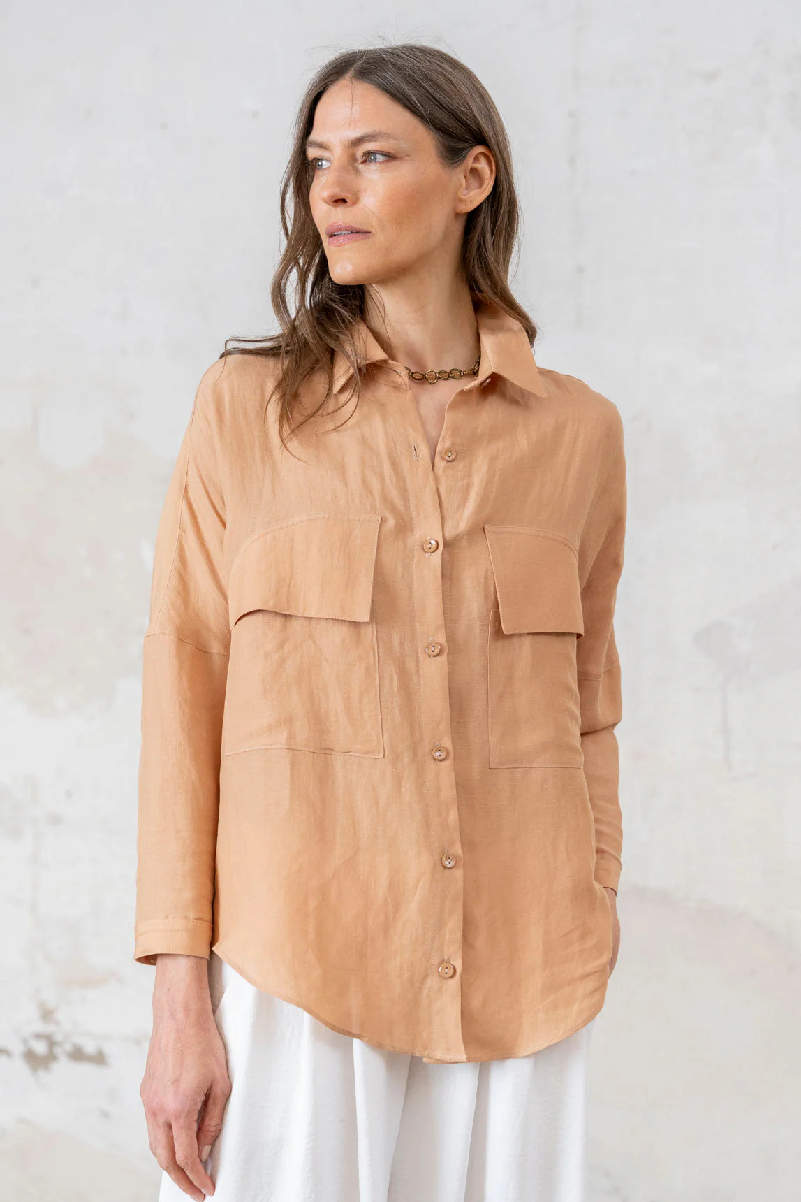 Rivera-spain Camisa Luserna camel