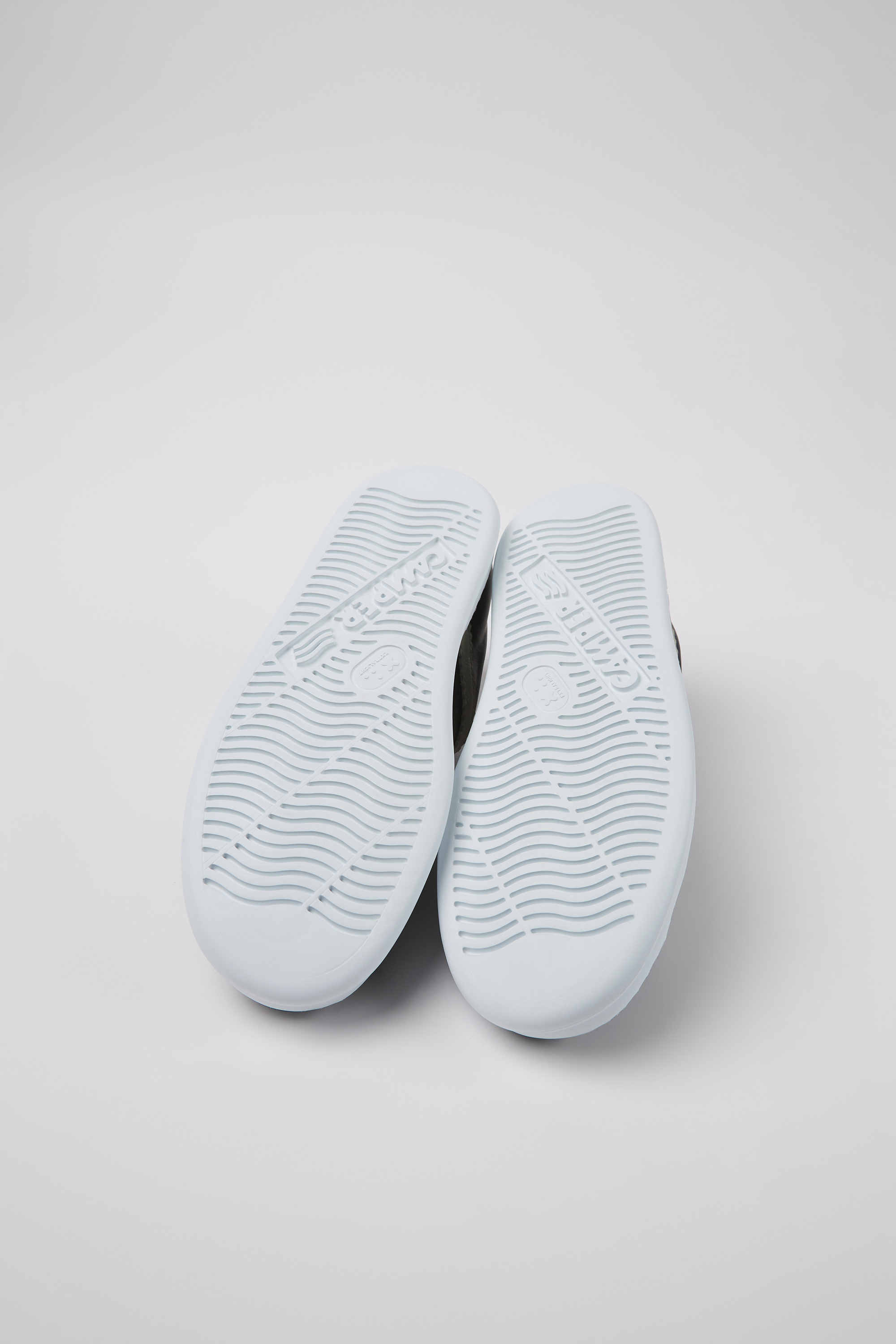 Runner - Blue leather sneakers for men