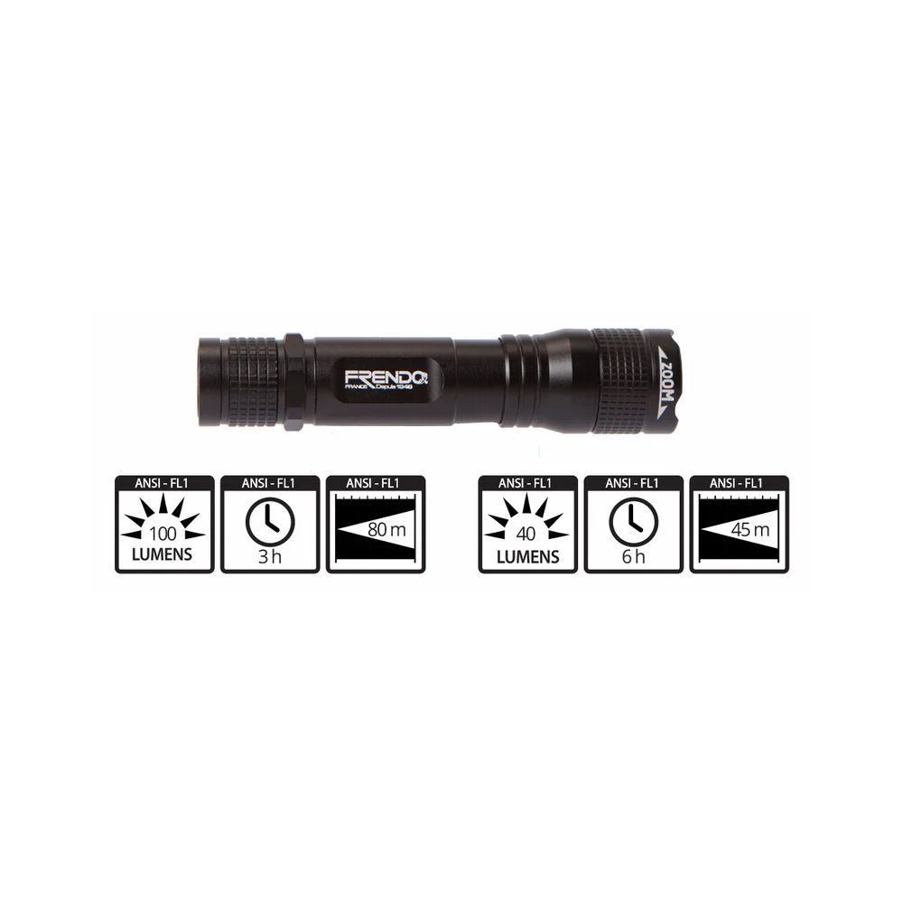 Frendo linterna GAMA TA100 lumens - Linterna de outdoor