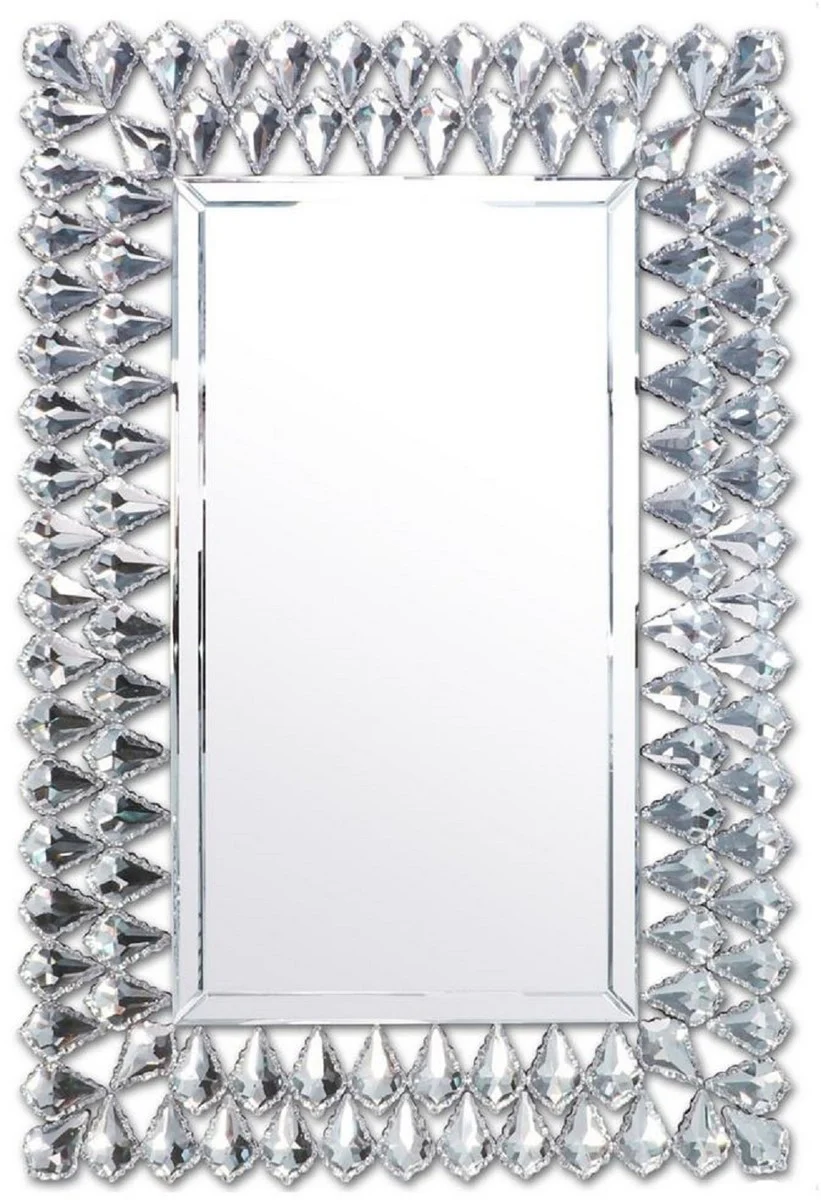 Casa Padrino espejo de pared de cristal Art Deco 66, 2 x 3 x A. 96,6 cm - Espejo de sal¨®n rectangular - Muebles Art Deco