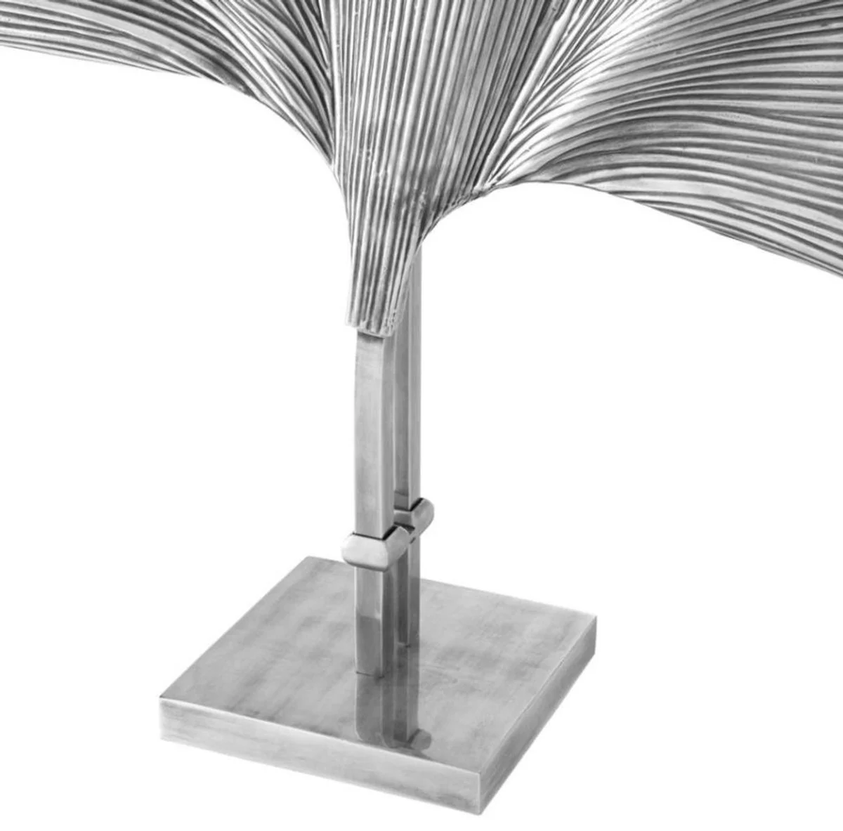 Casa Padrino l¨¢mpara de mesa de plata 67 x H. 91 cm - L¨¢mpara de mesa de lujo